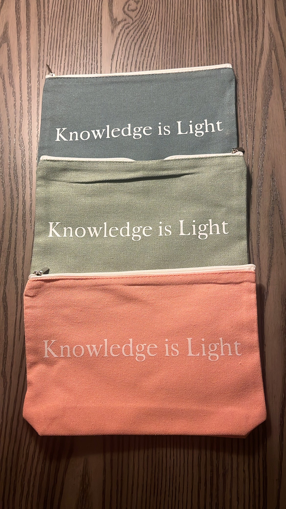 Knowledge is Light Pencil Pouch